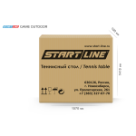 Стол теннисный Game Всепогодный с сеткой (синий, зелёный)